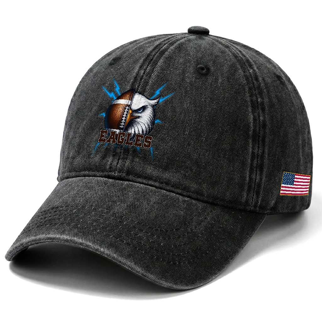 EF Power PFE Game Day Sports Fan Gift Washed Cotton Baseball Cap