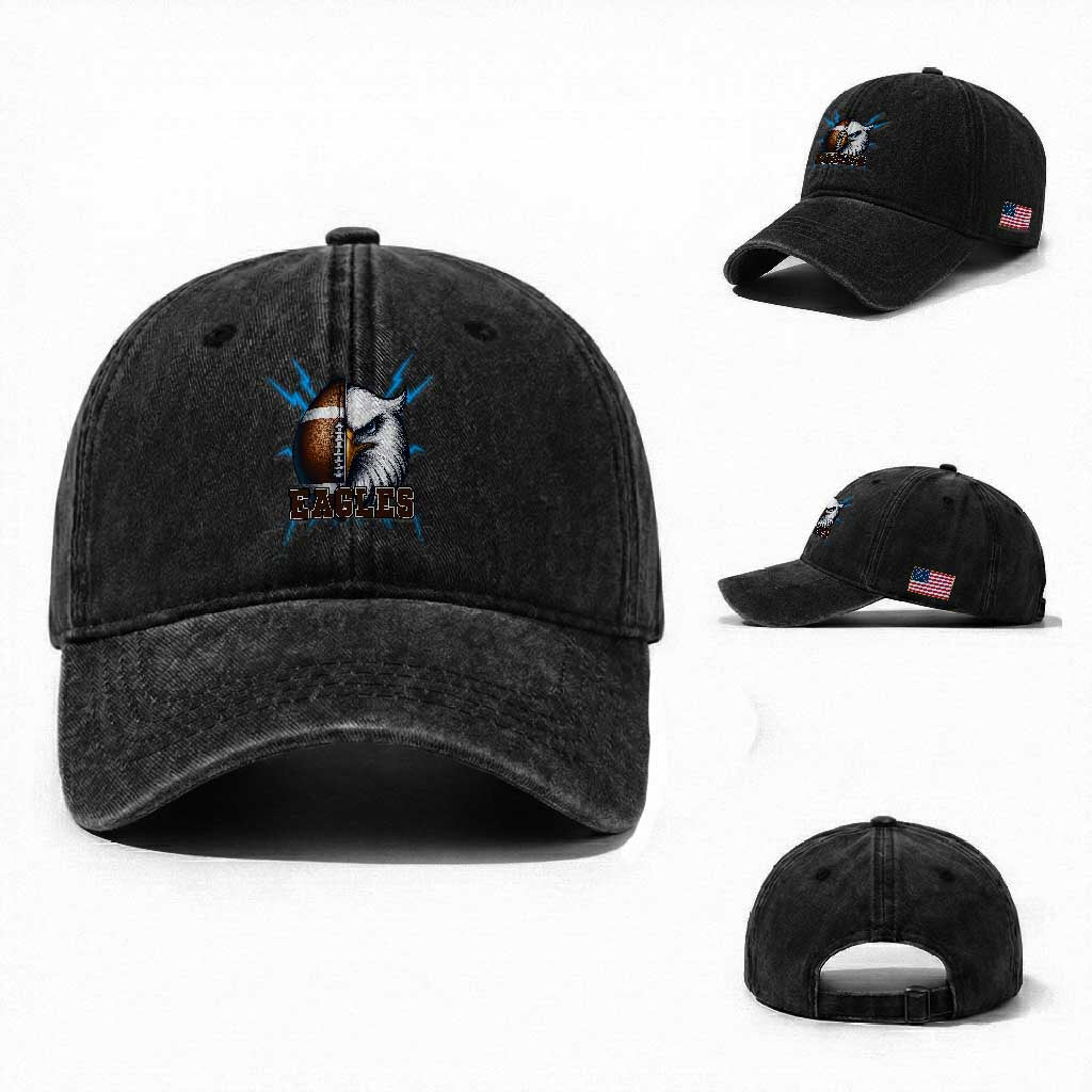 EF Power PFE Game Day Sports Fan Gift Washed Cotton Baseball Cap