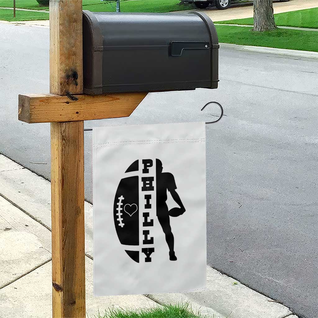 Philly Football Spirit Garden Flag Proud Fan Humor Gift - Wonder Print Shop