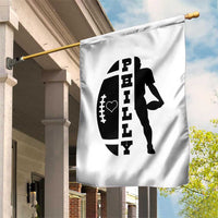 Philly Football Spirit Garden Flag Proud Fan Humor Gift - Wonder Print Shop