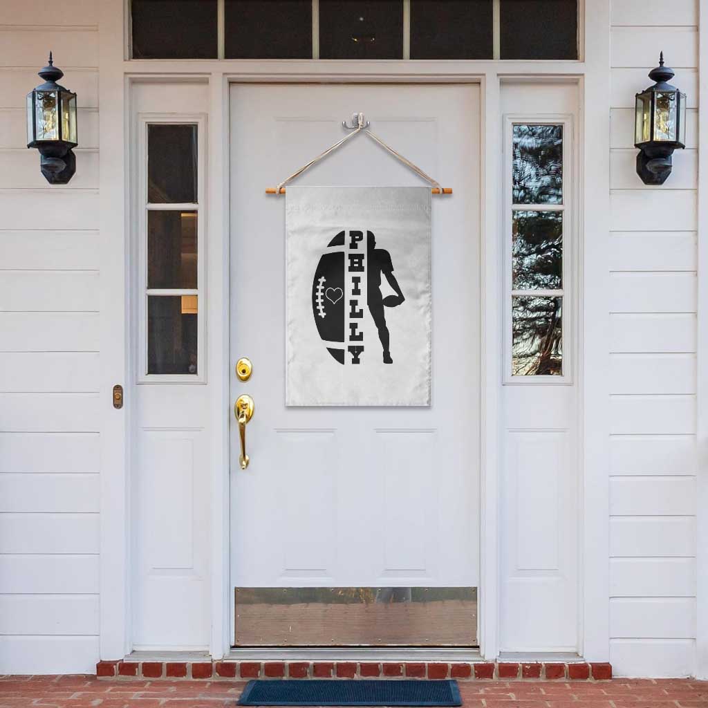 Philly Football Spirit Garden Flag Proud Fan Humor Gift - Wonder Print Shop