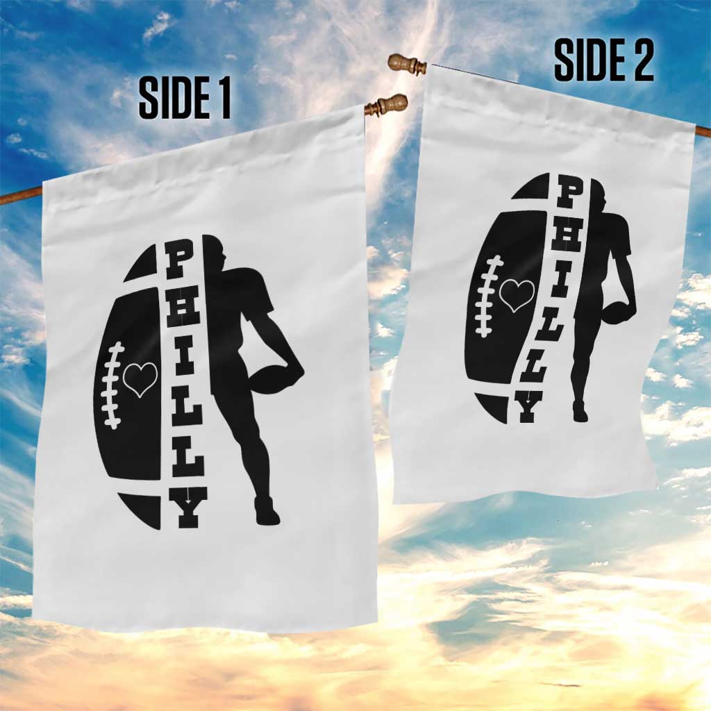 Philly Football Spirit Garden Flag Proud Fan Humor Gift - Wonder Print Shop