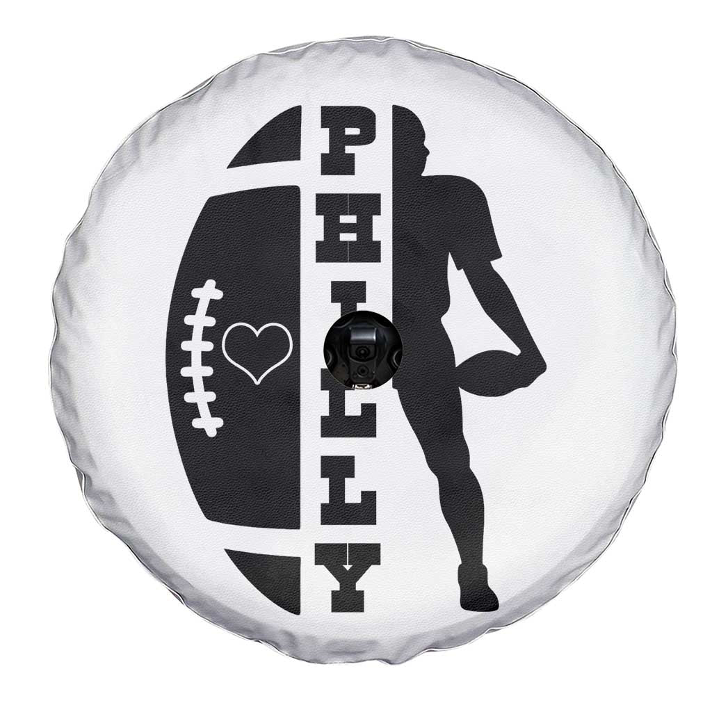 Philly Football Spirit Spare Tire Cover Proud Fan Humor Gift - Wonder Print Shop