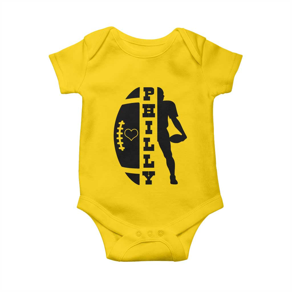 Philly Football Spirit Baby Onesie Proud Fan Humor Gift - Wonder Print Shop