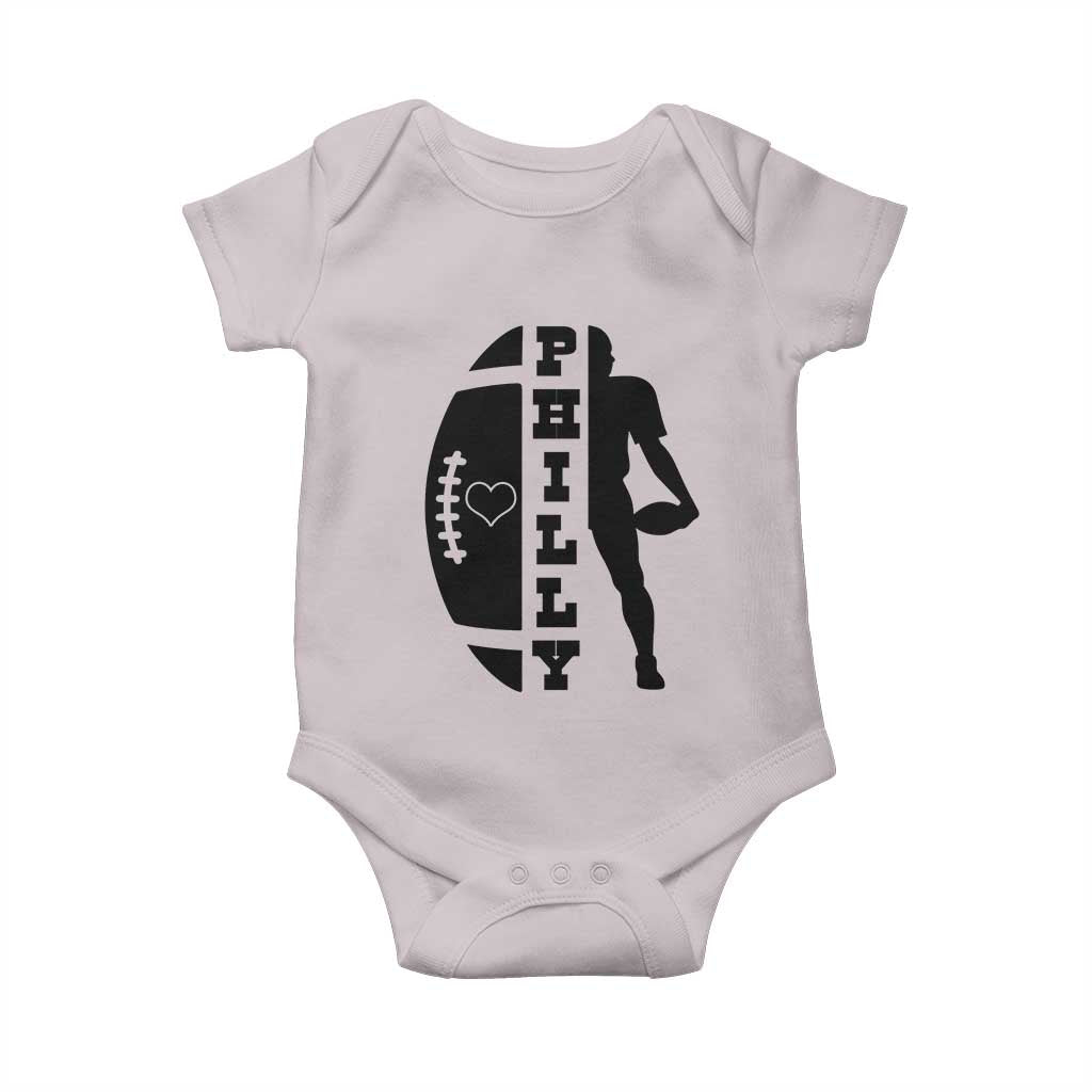 Philly Football Spirit Baby Onesie Proud Fan Humor Gift - Wonder Print Shop