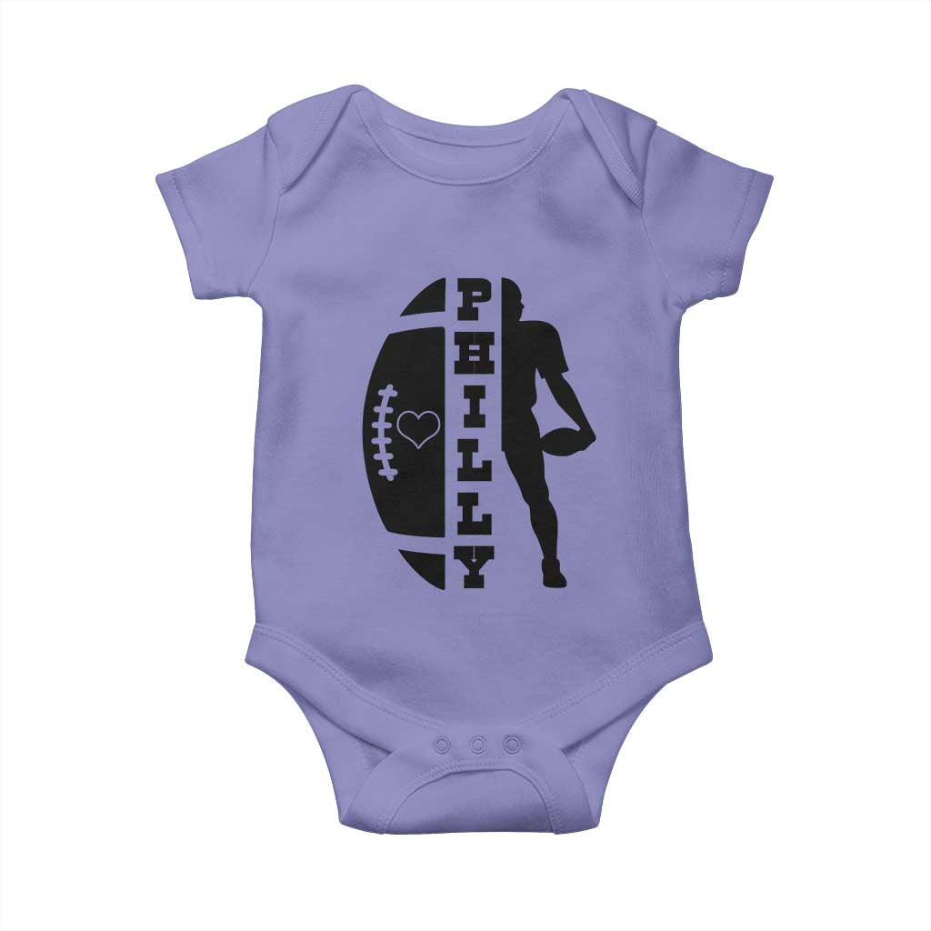Philly Football Spirit Baby Onesie Proud Fan Humor Gift - Wonder Print Shop