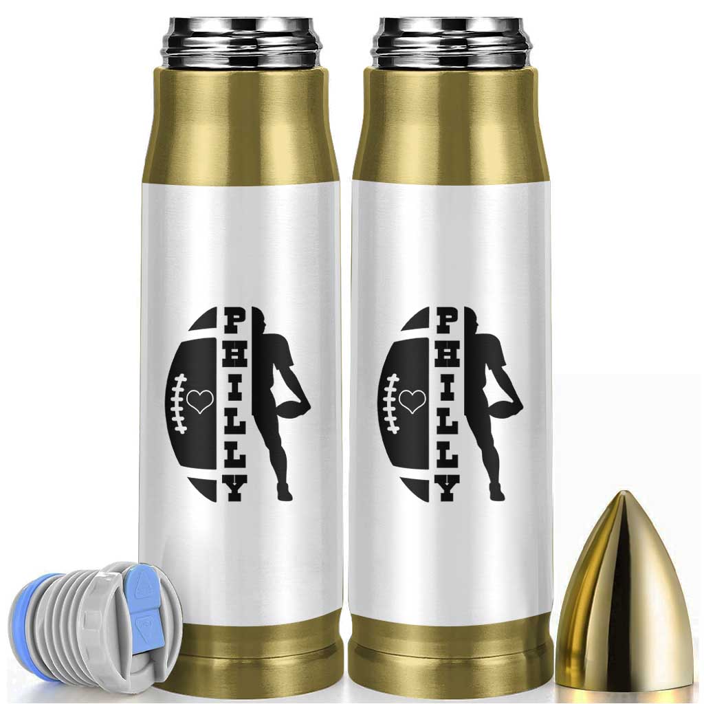 Philly Football Spirit Bullet Tumbler Proud Fan Humor Gift - Wonder Print Shop