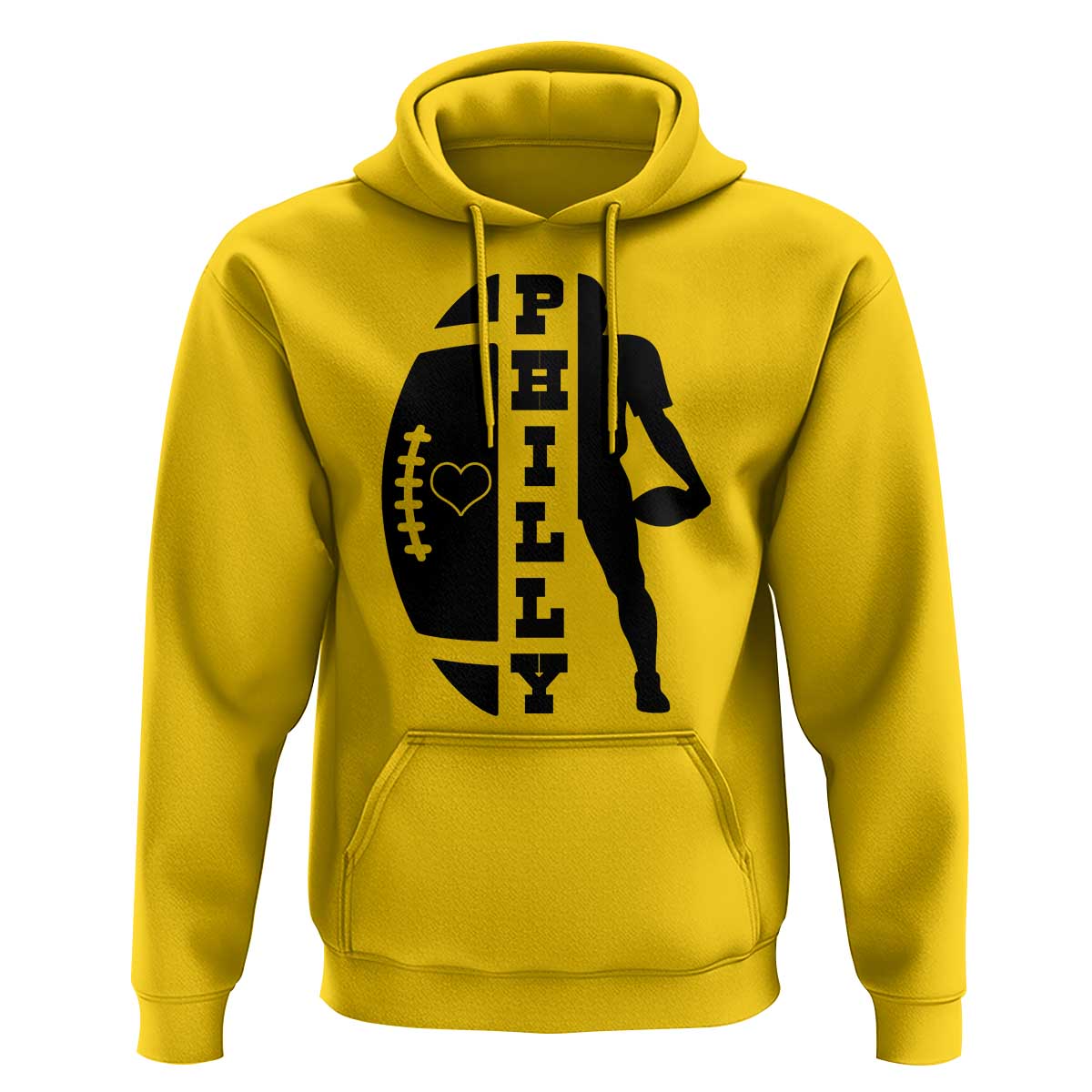 Philly Football Spirit Hoodie Proud Fan Humor Gift - Wonder Print Shop