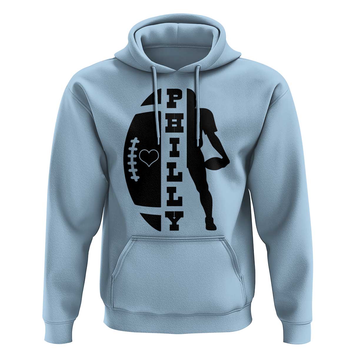 Philly Football Spirit Hoodie Proud Fan Humor Gift - Wonder Print Shop