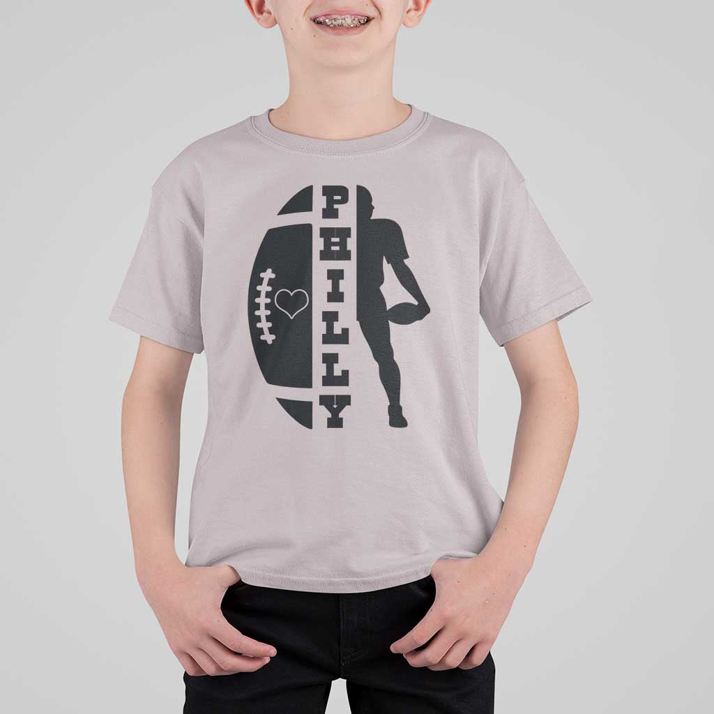 Philly Football Spirit T Shirt For Kid Proud Fan Humor Gift - Wonder Print Shop