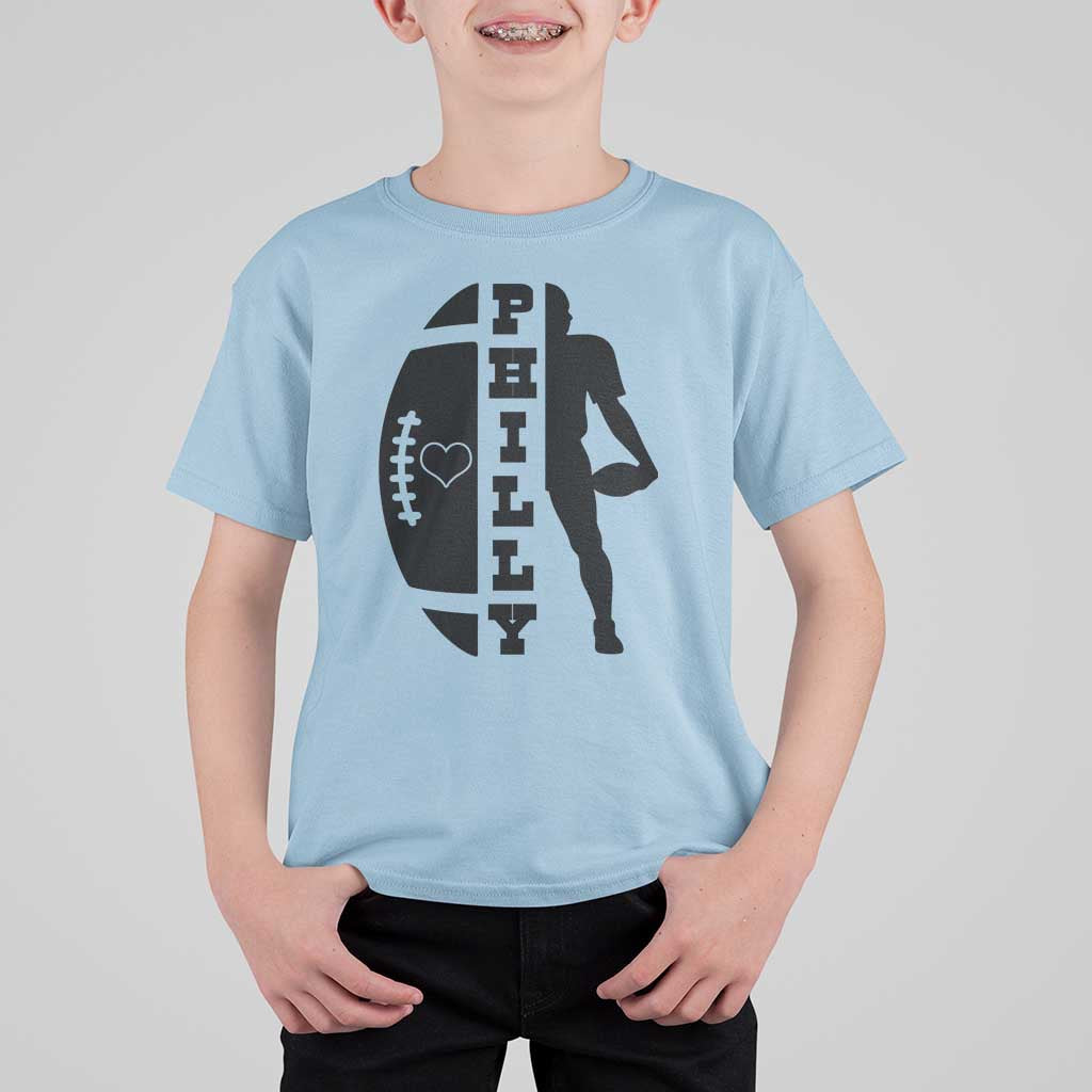 Philly Football Spirit T Shirt For Kid Proud Fan Humor Gift - Wonder Print Shop