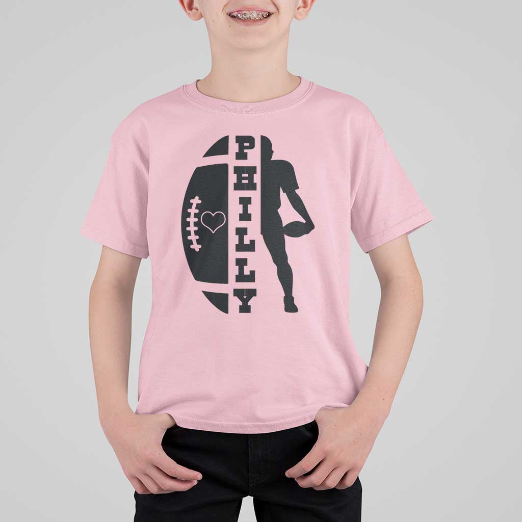 Philly Football Spirit T Shirt For Kid Proud Fan Humor Gift - Wonder Print Shop