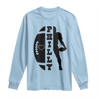 Philly Football Spirit Long Sleeve Shirt Proud Fan Humor Gift - Wonder Print Shop