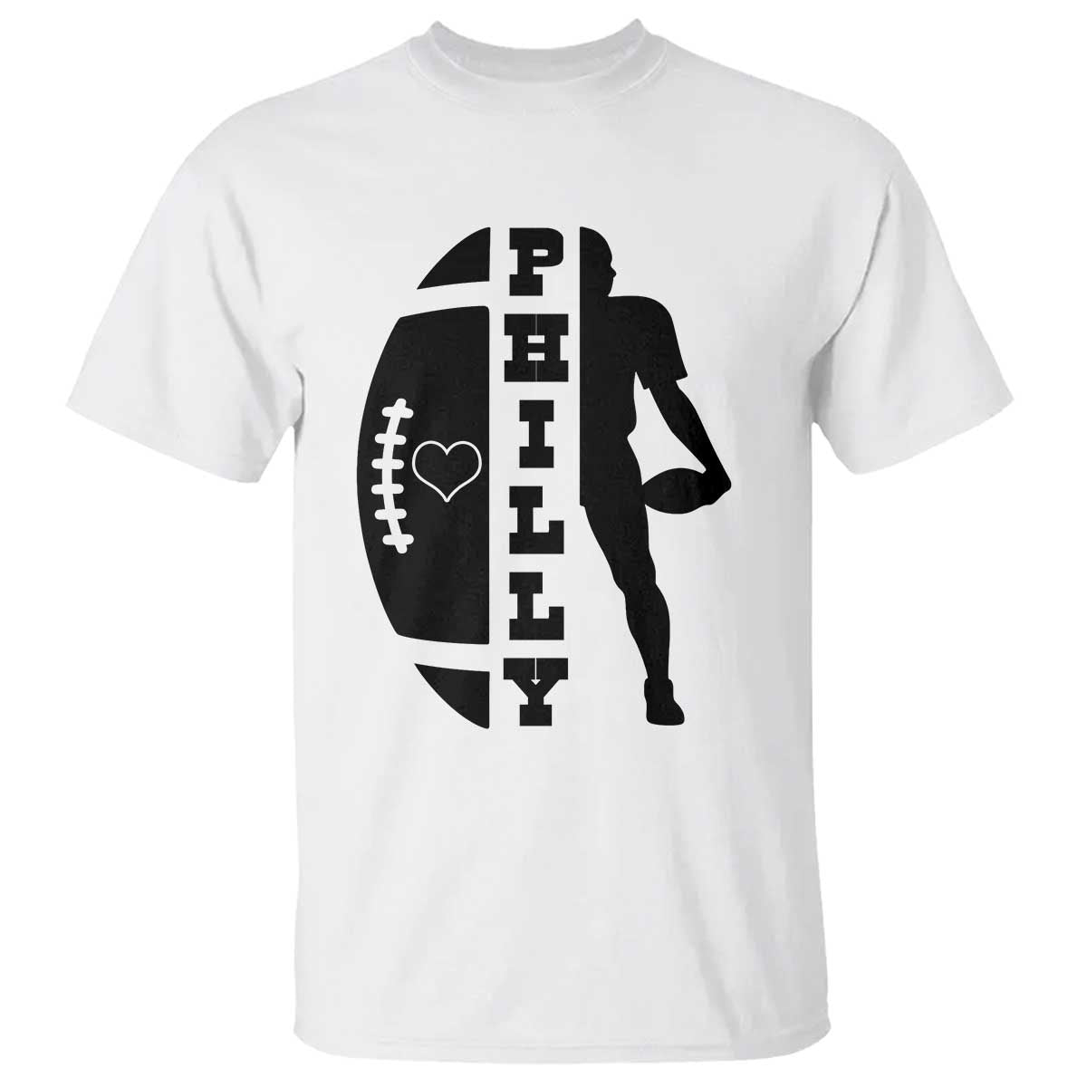 Philly Football Spirit T Shirt Proud Fan Humor Gift - Wonder Print Shop