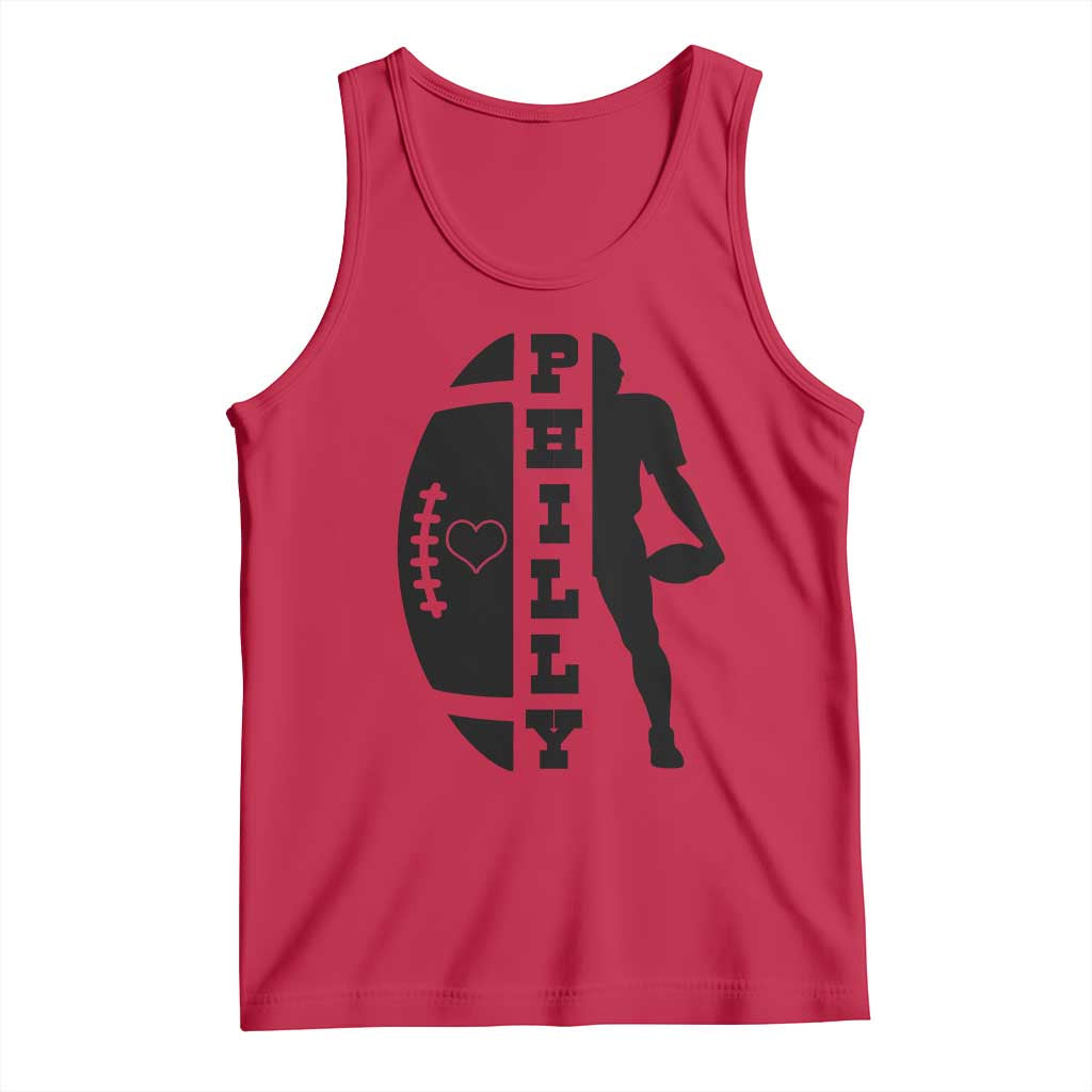 Philly Football Spirit Tank Top Proud Fan Humor Gift - Wonder Print Shop