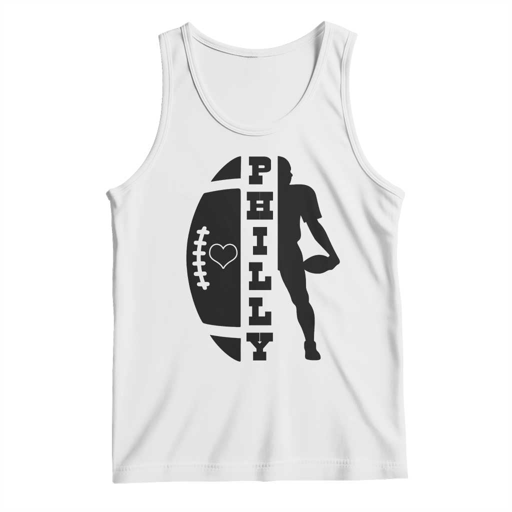 Philly Football Spirit Tank Top Proud Fan Humor Gift - Wonder Print Shop
