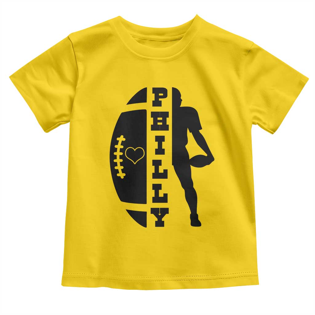 Philly Football Spirit Toddler T Shirt Proud Fan Humor Gift - Wonder Print Shop