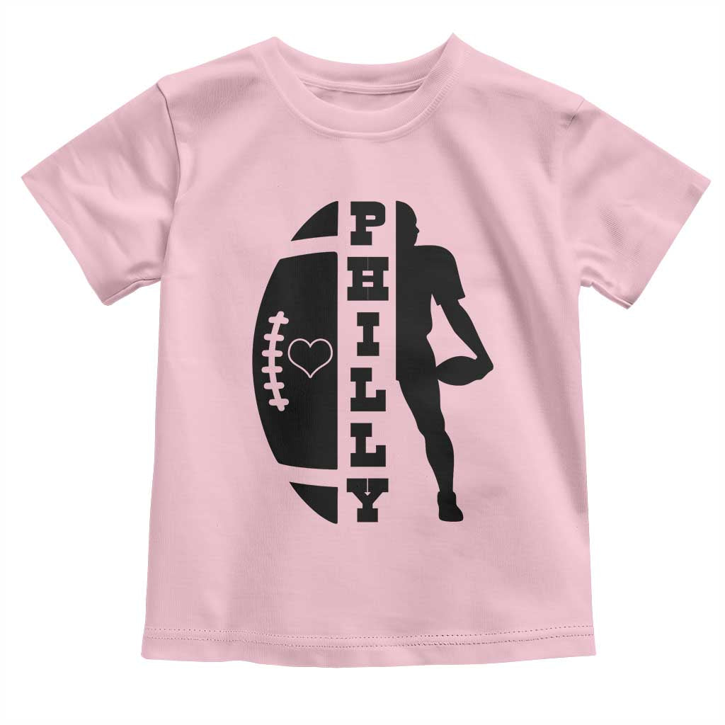 Philly Football Spirit Toddler T Shirt Proud Fan Humor Gift - Wonder Print Shop