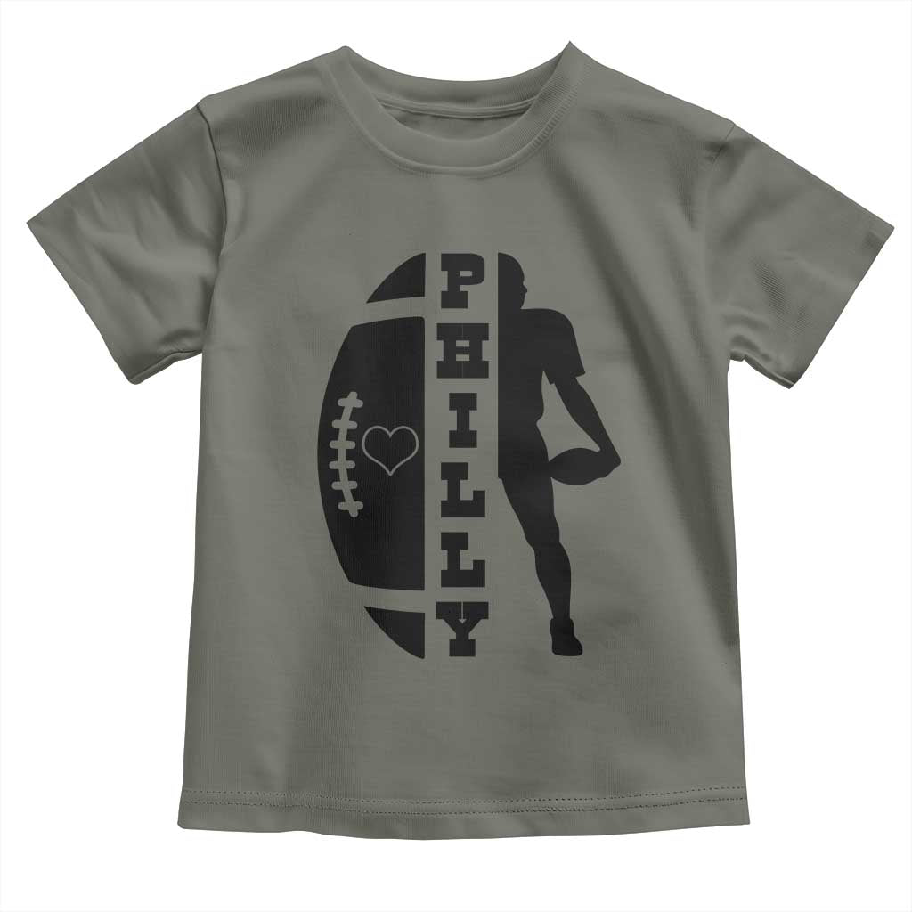 Philly Football Spirit Toddler T Shirt Proud Fan Humor Gift - Wonder Print Shop
