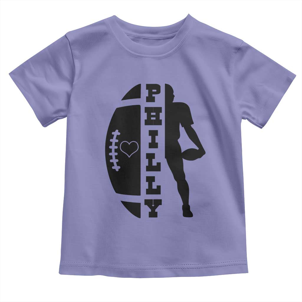 Philly Football Spirit Toddler T Shirt Proud Fan Humor Gift - Wonder Print Shop