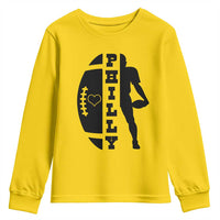 Philly Football Spirit Youth Sweatshirt Proud Fan Humor Gift - Wonder Print Shop