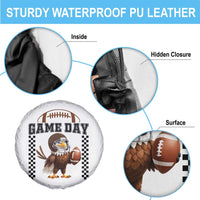 Eagle Football Spare Tire Cover Game Day Humor Gift - Wonder Print Shop