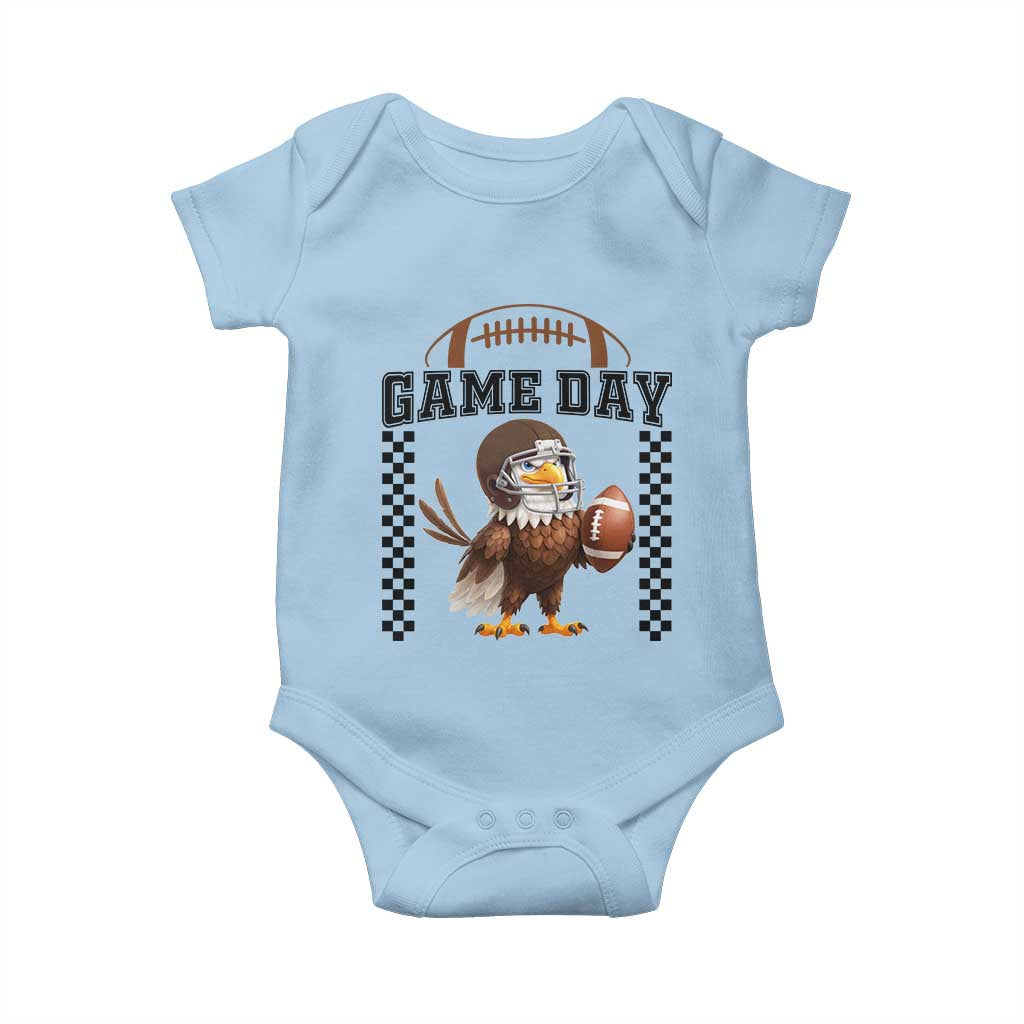 Eagle Football Baby Onesie Game Day Humor Gift - Wonder Print Shop