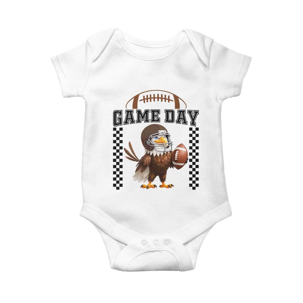 Eagle Football Baby Onesie Game Day Humor Gift - Wonder Print Shop