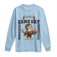 Eagle Football Long Sleeve Shirt Game Day Humor Gift - Wonder Print Shop