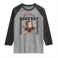 Eagle Football Raglan Shirt Game Day Humor Gift - Wonder Print Shop