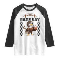 Eagle Football Raglan Shirt Game Day Humor Gift - Wonder Print Shop