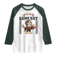 Eagle Football Raglan Shirt Game Day Humor Gift - Wonder Print Shop