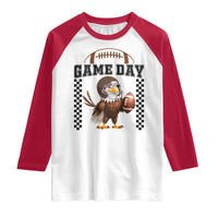 Eagle Football Raglan Shirt Game Day Humor Gift - Wonder Print Shop
