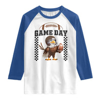 Eagle Football Raglan Shirt Game Day Humor Gift - Wonder Print Shop