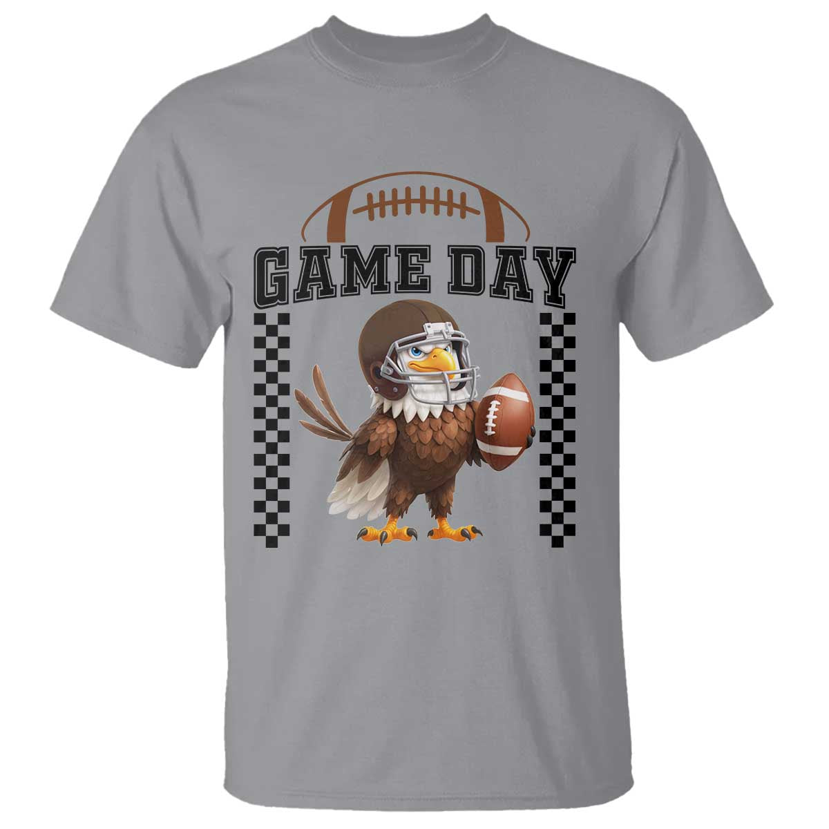 Eagle Football T Shirt Game Day Humor Gift - Wonder Print Shop