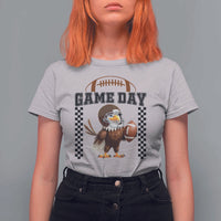 Eagle Football T Shirt For Women Game Day Humor Gift - Wonder Print Shop