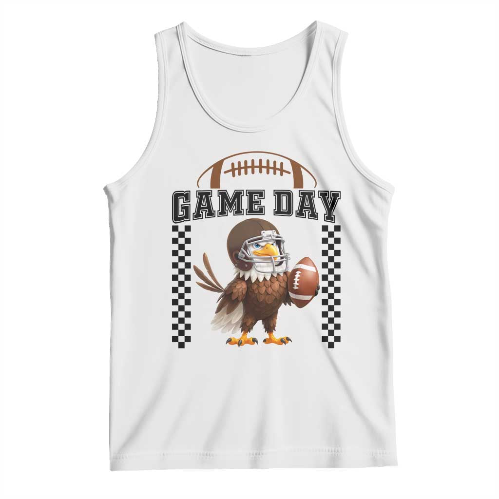 Eagle Football Tank Top Game Day Humor Gift - Wonder Print Shop
