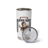 Eagle Football Tumbler Cup Game Day Humor Gift - Wonder Print Shop