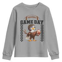 Eagle Football Youth Sweatshirt Game Day Humor Gift - Wonder Print Shop