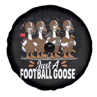 Just A Football Goose Spare Tire Cover Animal Sports Fan Gift - Wonder Print Shop