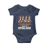 Just A Football Goose Baby Onesie Animal Sports Fan Gift - Wonder Print Shop