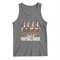 Just A Football Goose Tank Top Animal Sports Fan Gift - Wonder Print Shop
