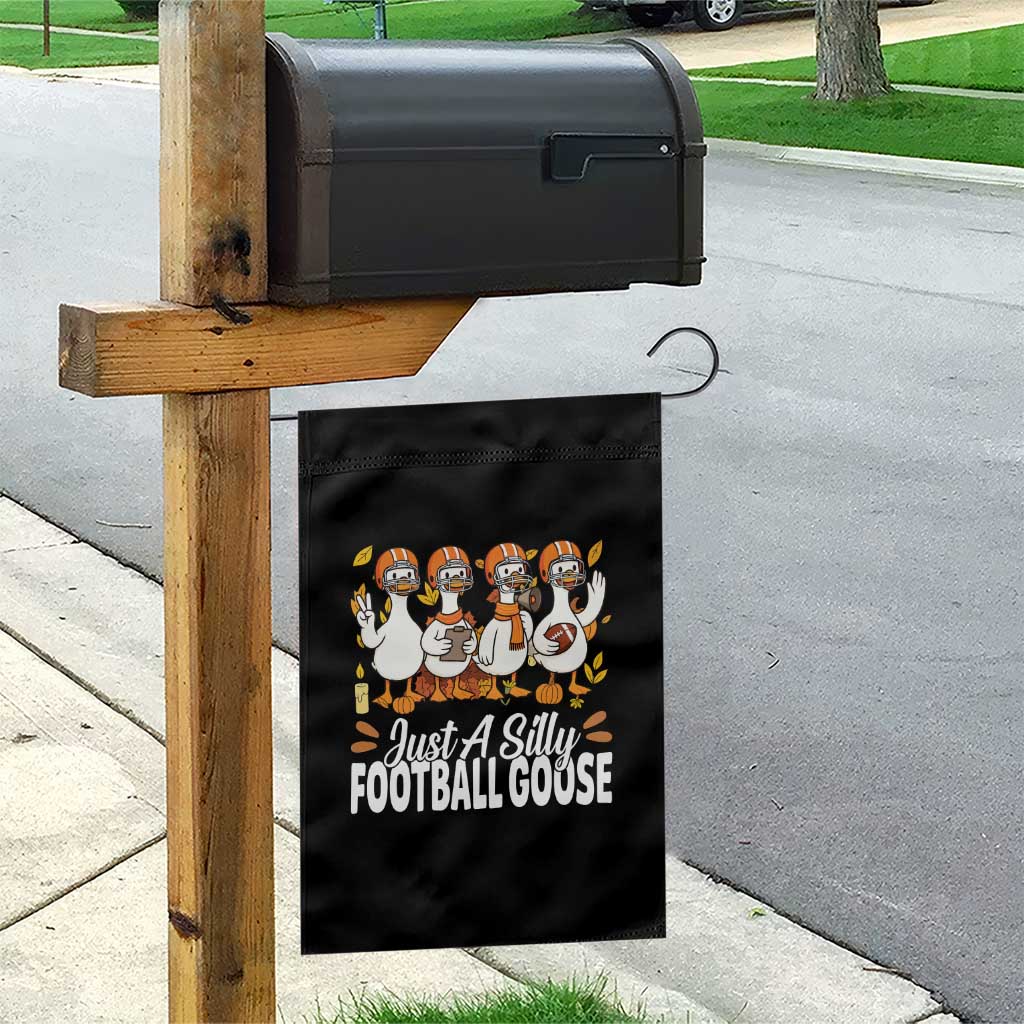 Just A Silly Football Garden Flag Animal Sports Fan Gift - Wonder Print Shop