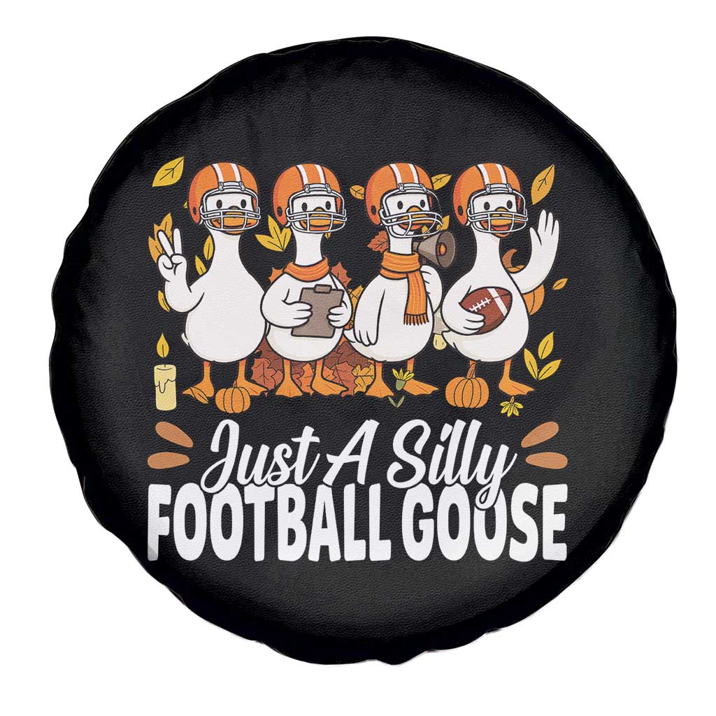 Just A Silly Football Spare Tire Cover Animal Sports Fan Gift - Wonder Print Shop