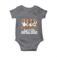 Just A Silly Football Baby Onesie Animal Sports Fan Gift - Wonder Print Shop