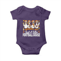 Just A Silly Football Baby Onesie Animal Sports Fan Gift - Wonder Print Shop