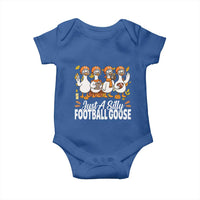 Just A Silly Football Baby Onesie Animal Sports Fan Gift - Wonder Print Shop