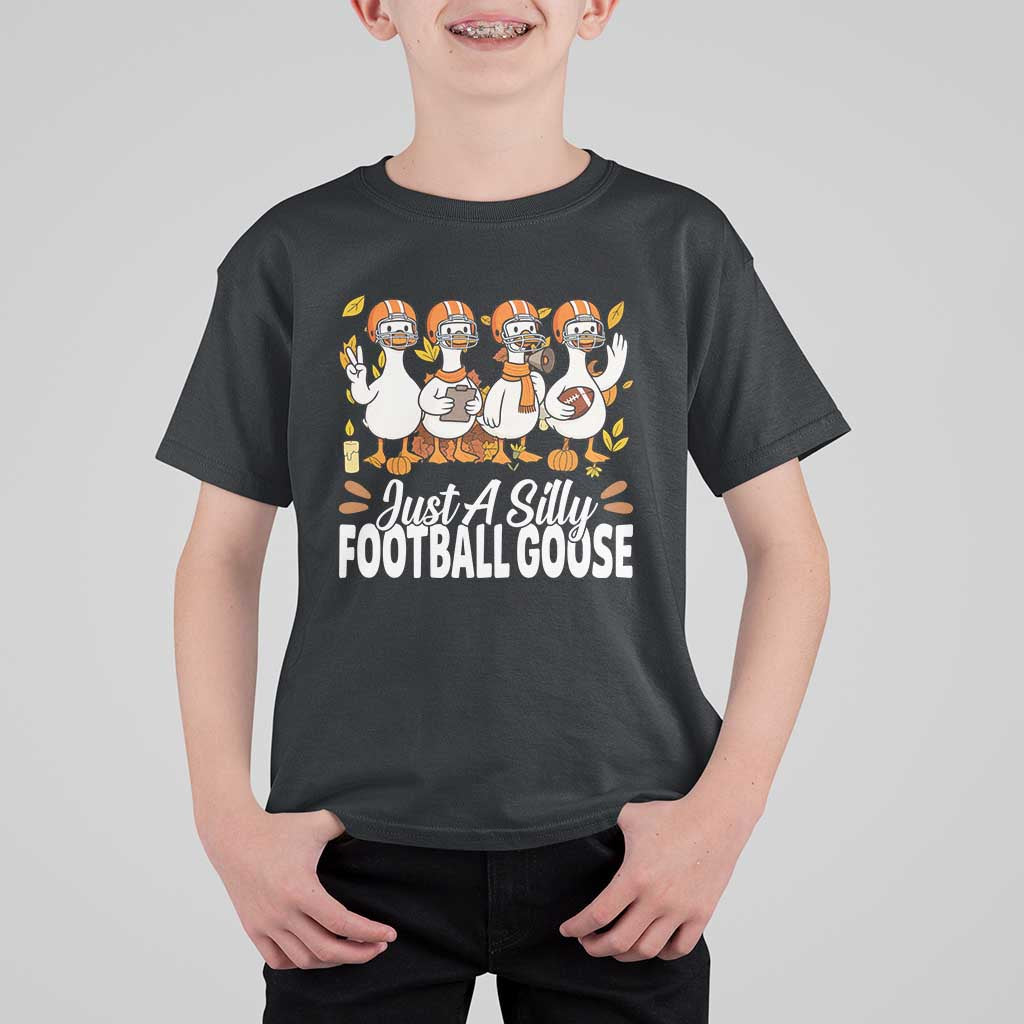 Just A Silly Football T Shirt For Kid Animal Sports Fan Gift - Wonder Print Shop