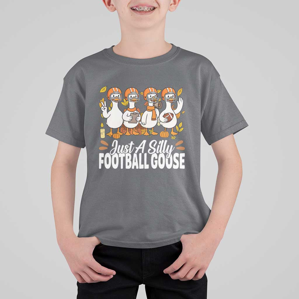 Just A Silly Football T Shirt For Kid Animal Sports Fan Gift - Wonder Print Shop