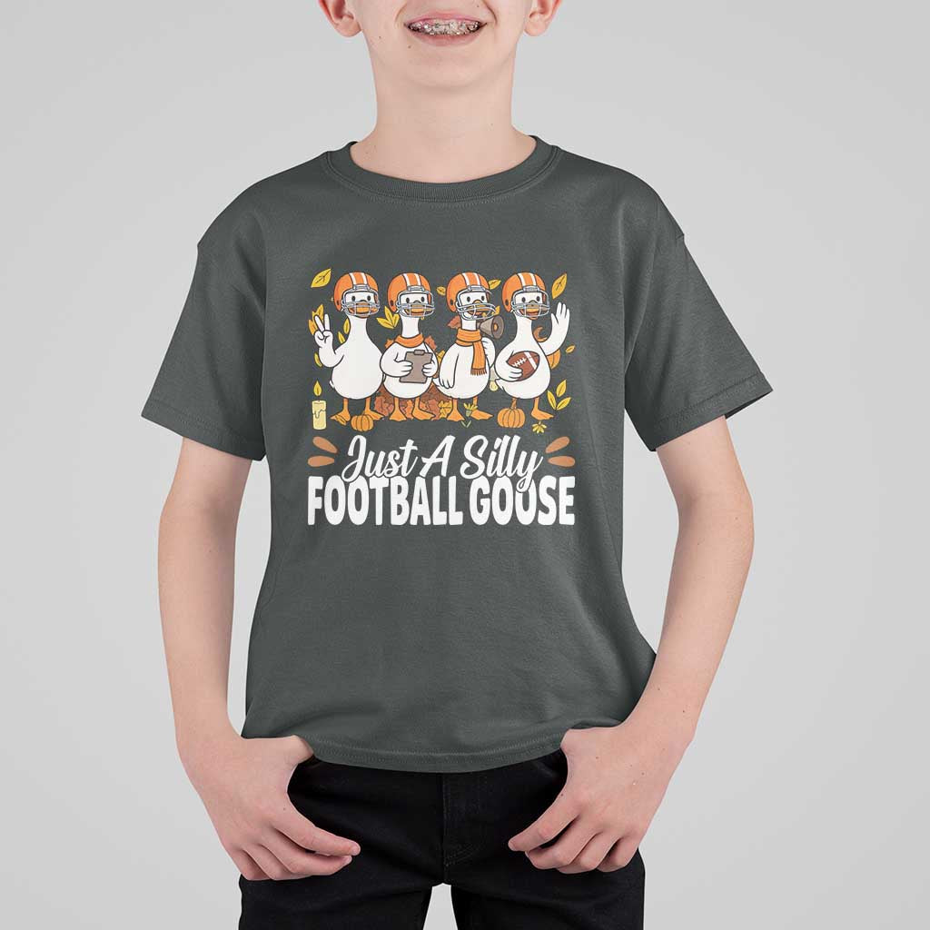 Just A Silly Football T Shirt For Kid Animal Sports Fan Gift - Wonder Print Shop